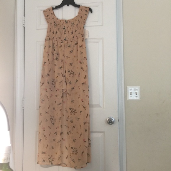 Altar’d State Walk Through Maxi Dress-Pink - Picture 7 of 8